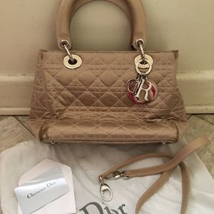 Dior silk handbags